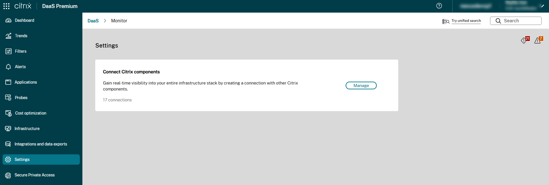 Criar componentes Citrix