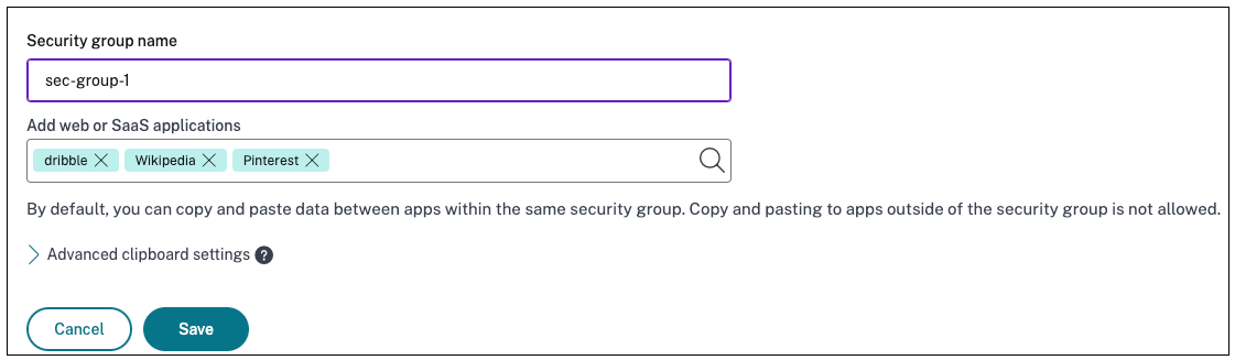 Grupo de seguridad